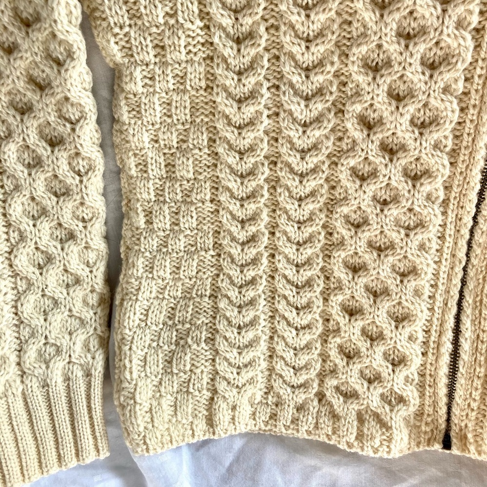 NWT 100% Wool Irish Sweater - Picture 2 of 4